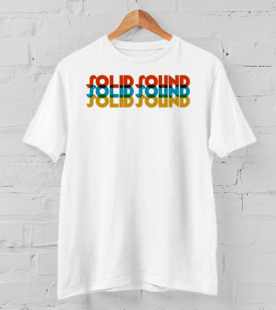 Wilco Solid Sound Festival June 26 28 2026 North Adams MA Retro Multi Color T-Shirt