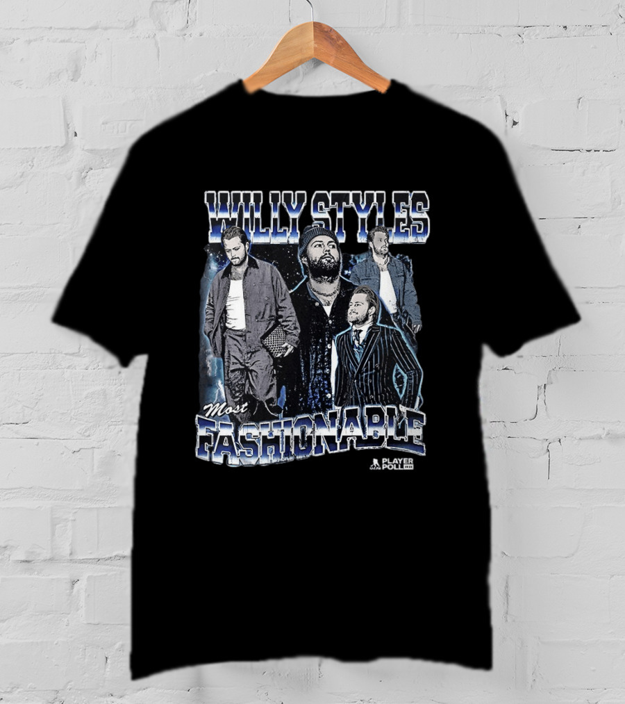 Willy Styles Most Fashionable Player Toronto Maple Leafs William Nylander Hockey T-Shirt