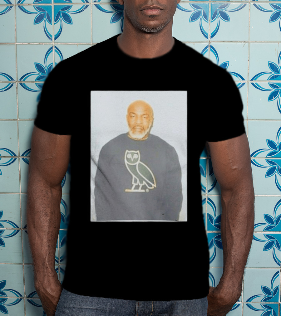 Drake OVO Owl Mike Tyson Photo T-Shirt