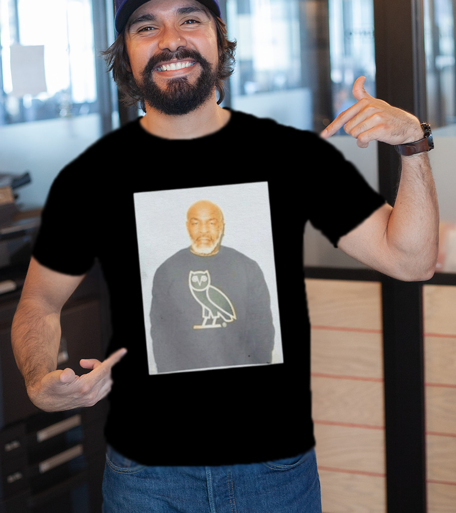 Drake OVO Owl Mike Tyson Photo T-Shirt