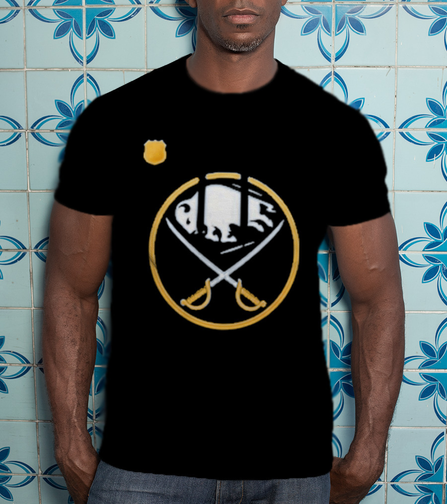 Buffalo Bills Josh Allen Buffalo Sabres Crest T-Shirt