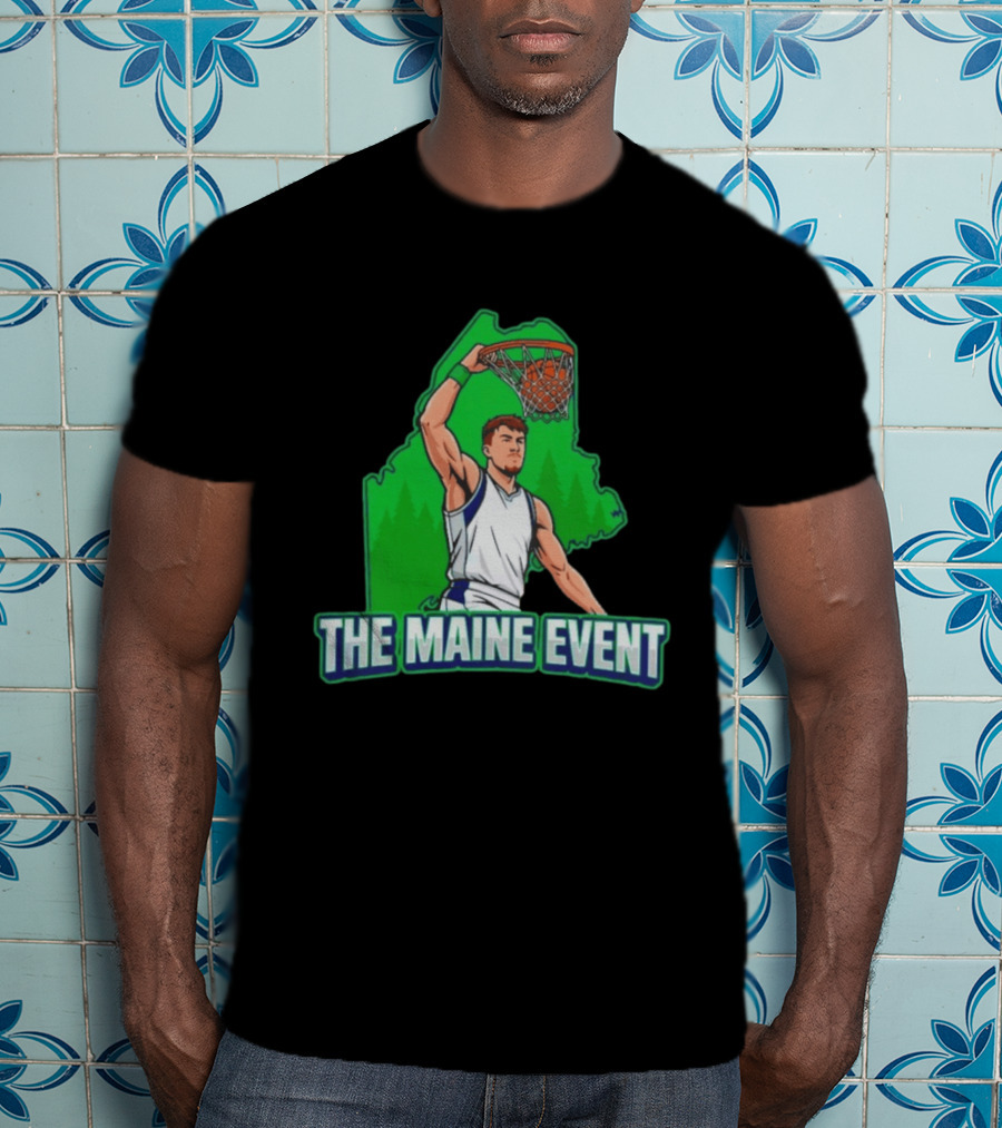 The Maine Event Basketball Dunking Athlete T-Shirt