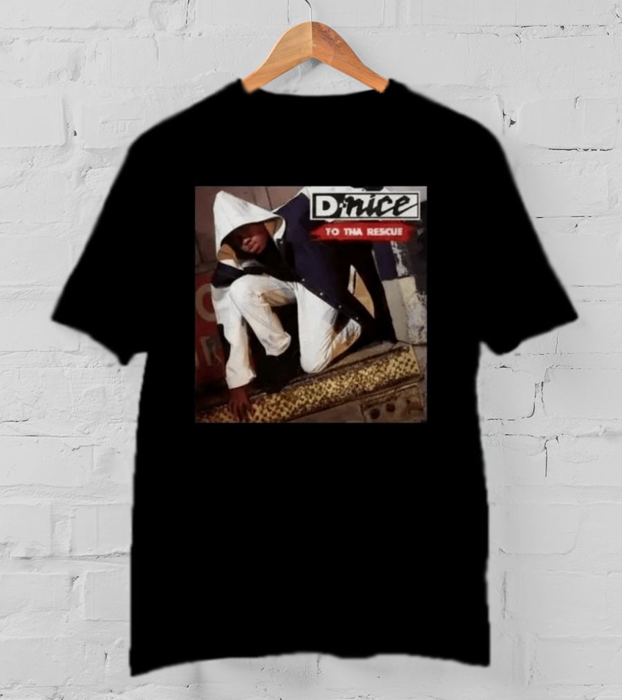 D Nice To Tha Rescue Urban Style Album Cover T-Shirt