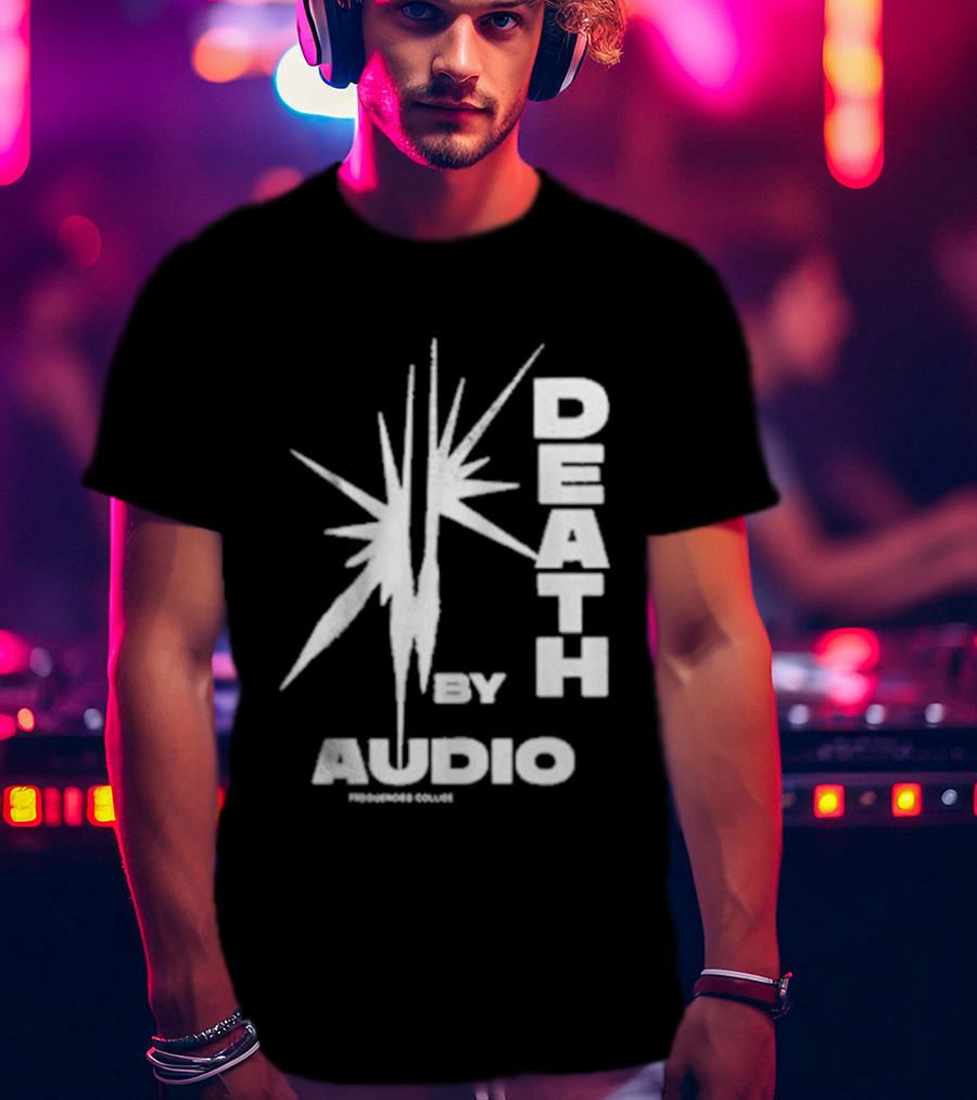 Death By Audio Frequencies Collide Burst T-Shirt