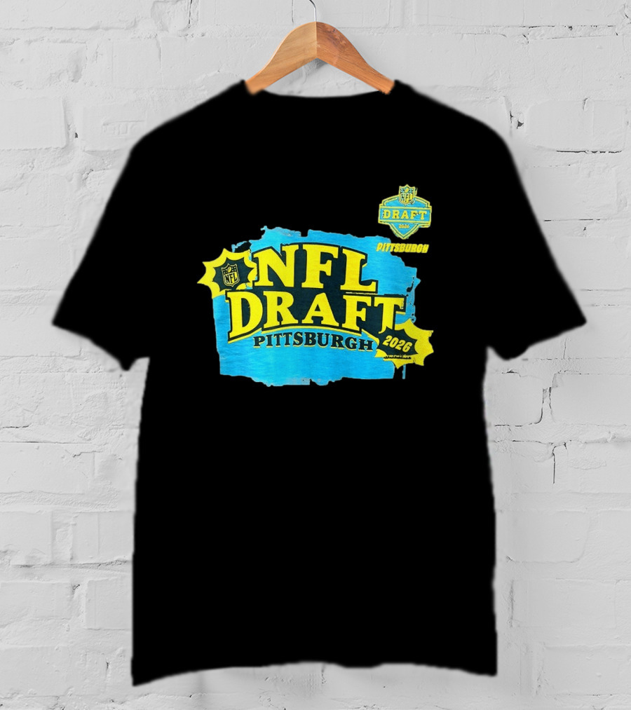 NFL Draft Pittsburgh 2026 Event Merchandise T-Shirt