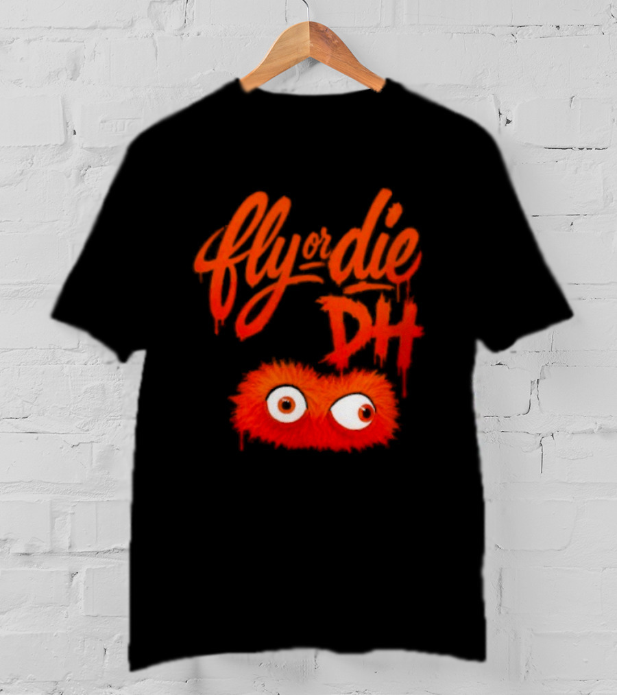 Fly Die DH Gritty Eyes Philadelphia Flyers T-Shirt