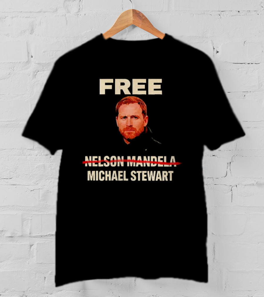 Free Michael Stewart Manchester United T-Shirt