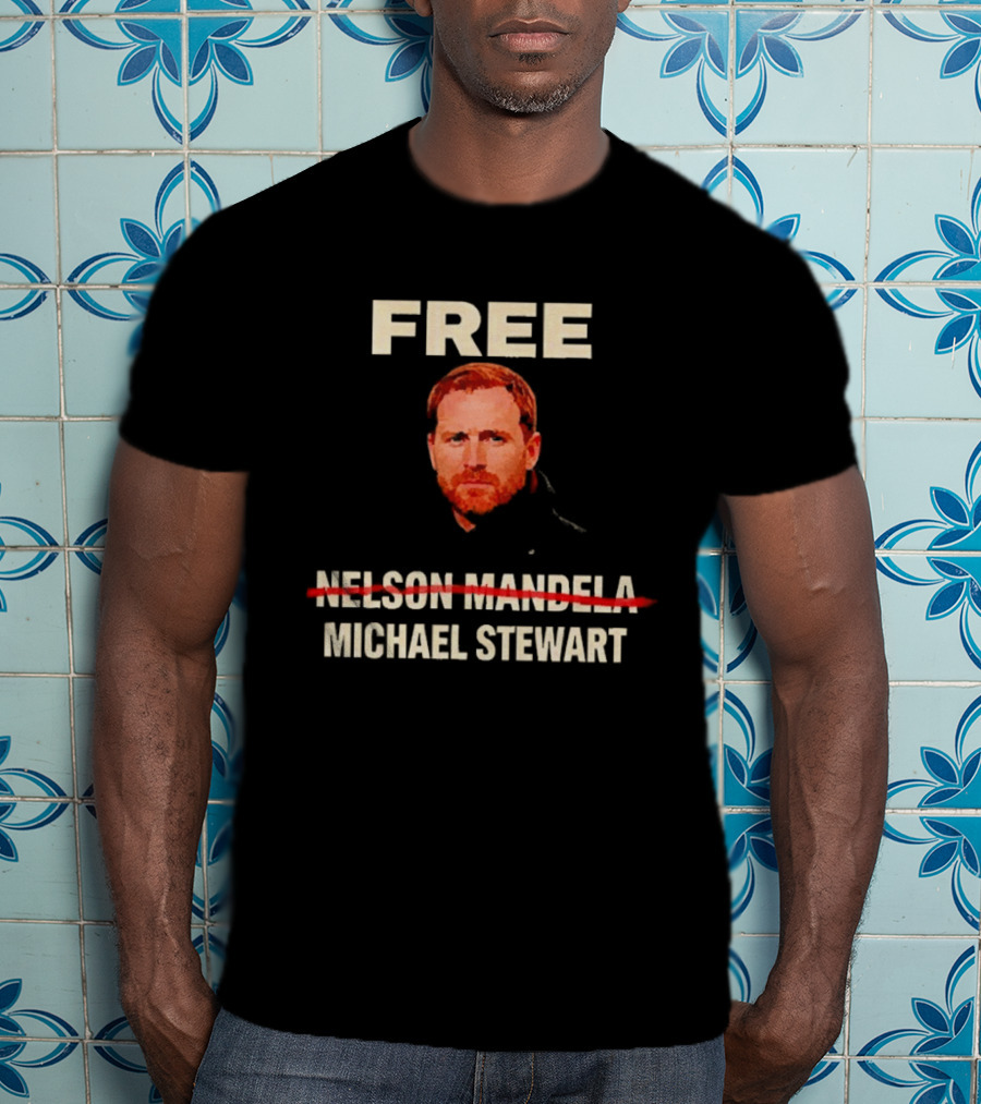 Free Michael Stewart Manchester United T-Shirt