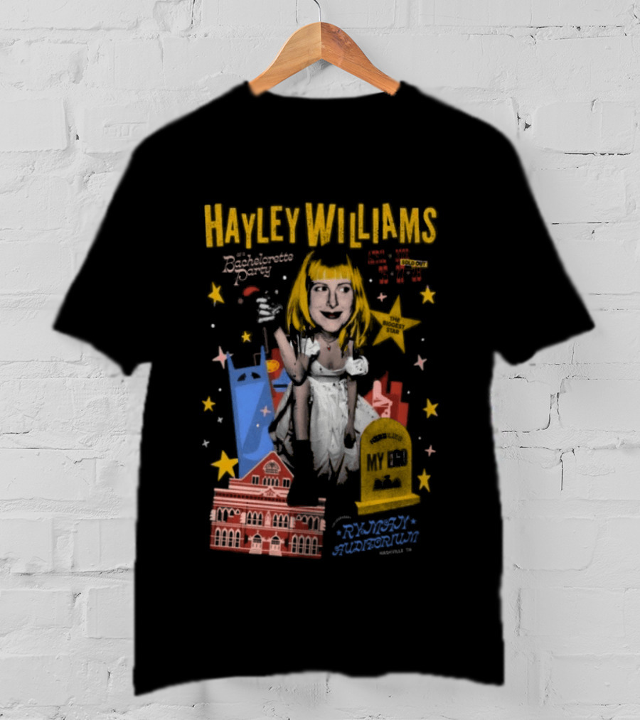 Hayley Williams Nashville April 25 28 2026 Bridgestone Arena Concert Tennessee T-Shirt
