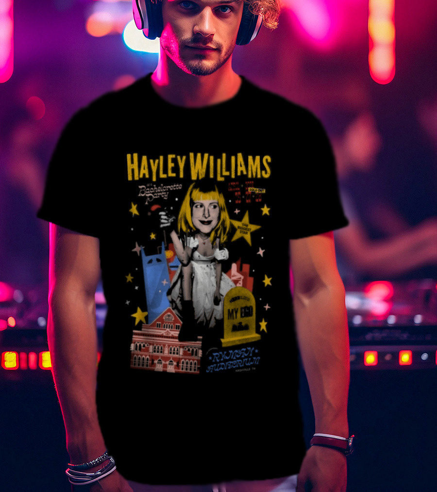 Hayley Williams Nashville April 25 28 2026 Bridgestone Arena Concert Tennessee T-Shirt