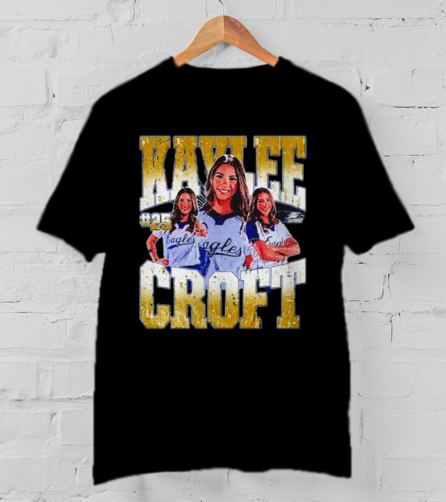 Kaylee Croft #25 Georgia Southern Eagles T-Shirt