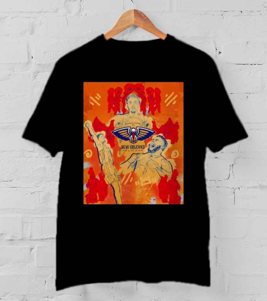 New Orleans Pelicans Supporting The Home Team With Passion And Spirit T-Shirt