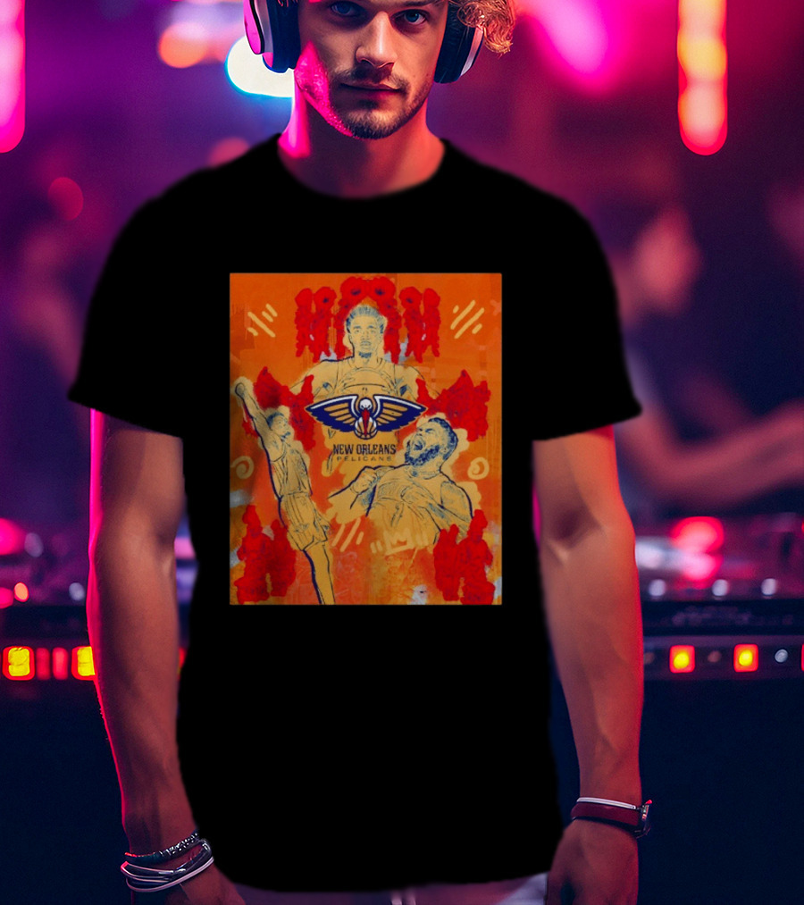 New Orleans Pelicans Supporting The Home Team With Passion And Spirit T-Shirt
