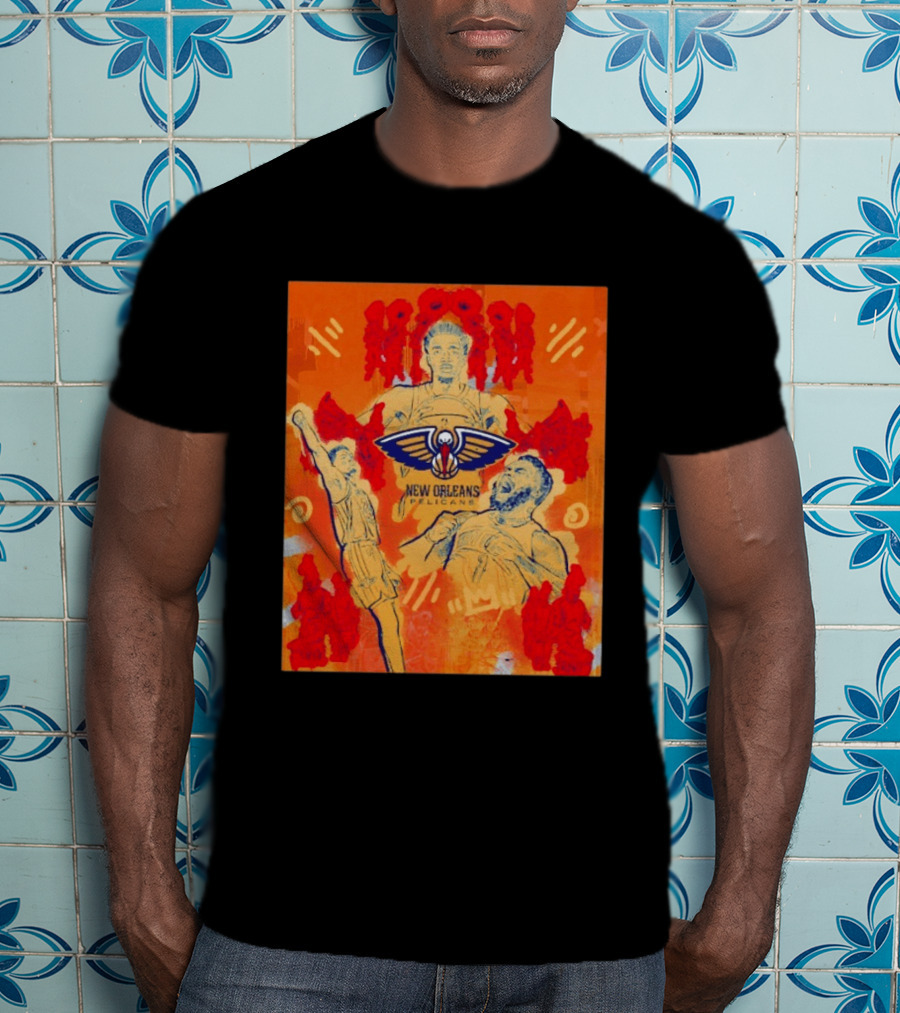 New Orleans Pelicans Supporting The Home Team With Passion And Spirit T-Shirt