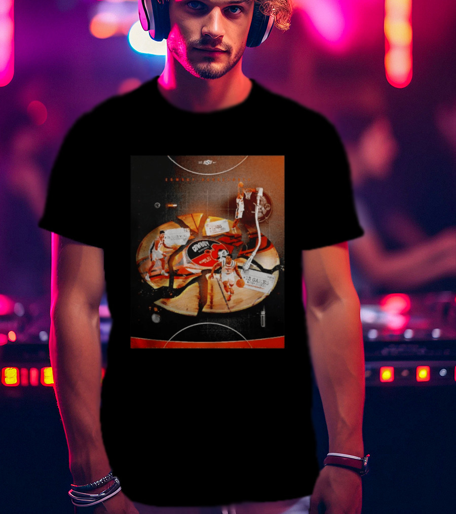Oklahoma State Cowboys Basketball 2025 2026 Record Set By Cowboy Player In 39 Games T-Shirt