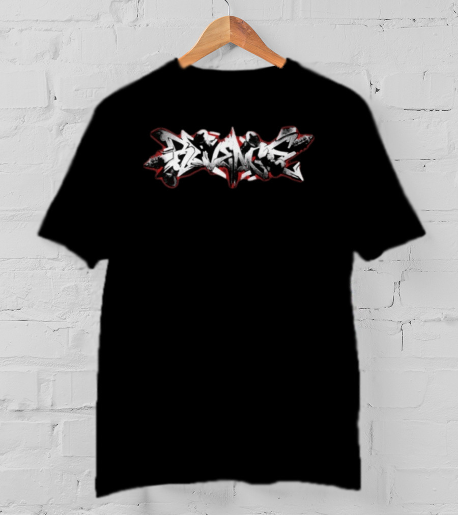 Revenge Screwed Bold Graffiti T-Shirt