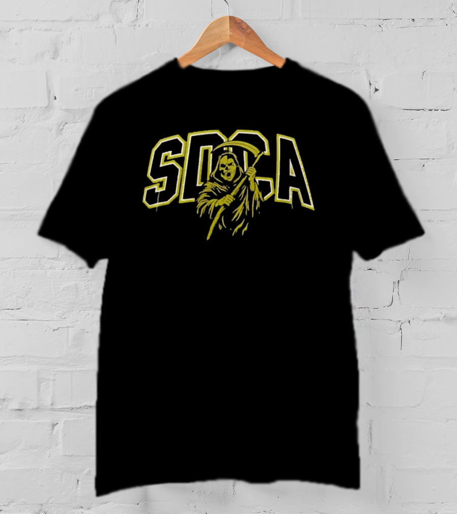 SDCA Reaper Mason Miller Neon Yellow T-Shirt