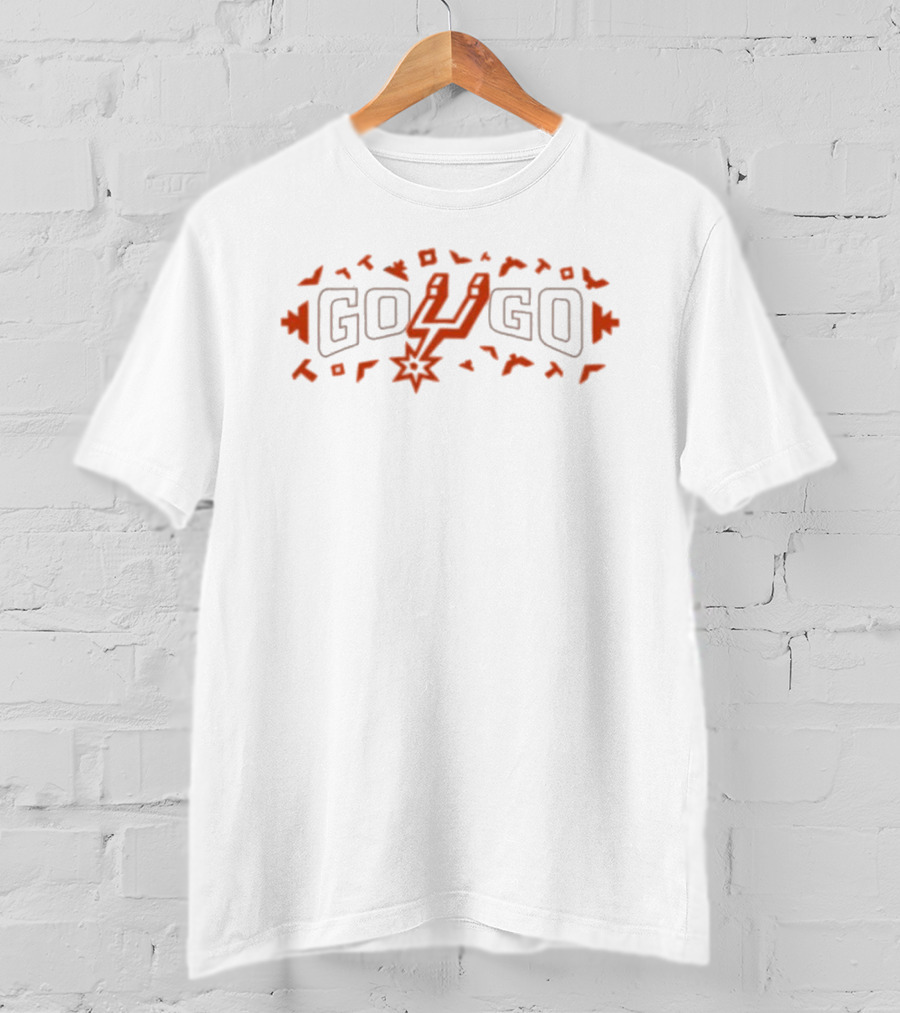 Go Spurs Go San Antonio Bold Fiesta T-Shirt