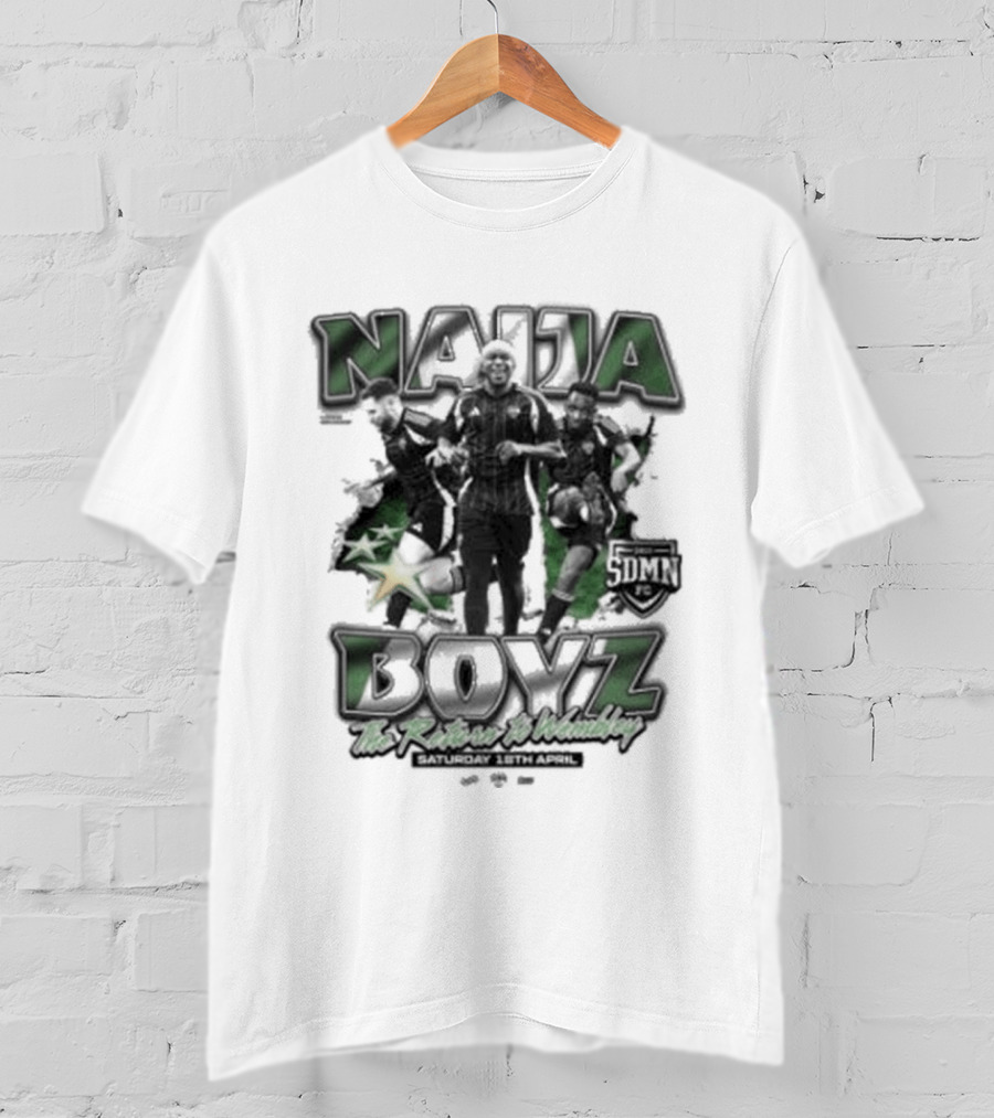 Naija Boyz The Return To Wembley Star T-Shirt