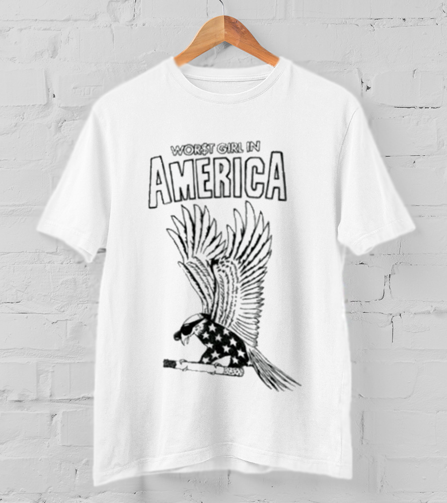 Slayyyter Worst Girl In America Eagle T-Shirt
