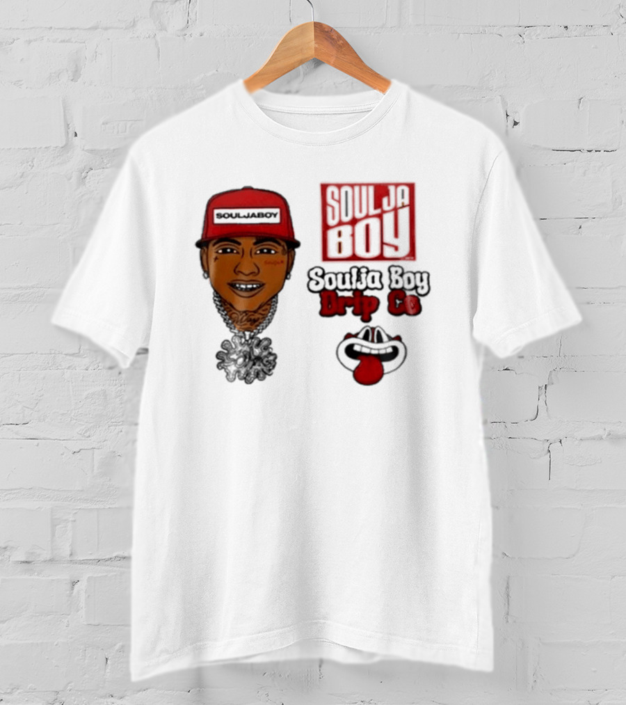 Soulja Boy Drip Co Tour 2026 Grills And Hat Collection T-Shirt