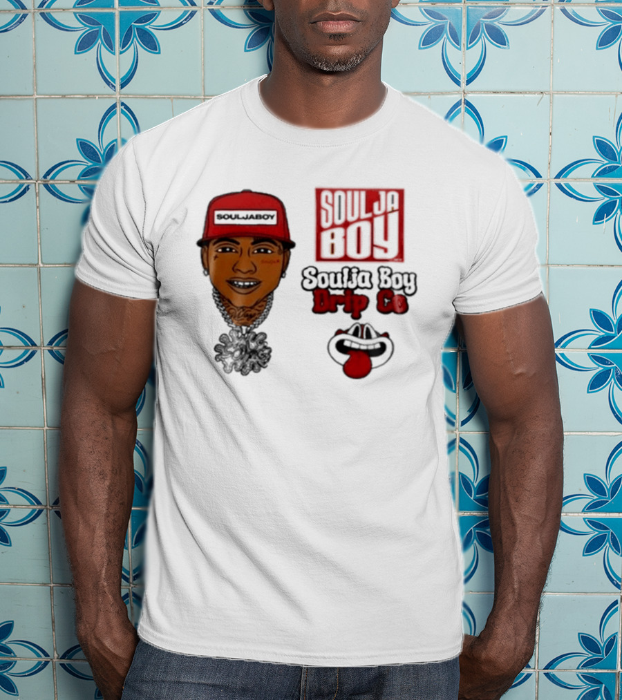 Soulja Boy Drip Co Tour 2026 Grills And Hat Collection T-Shirt