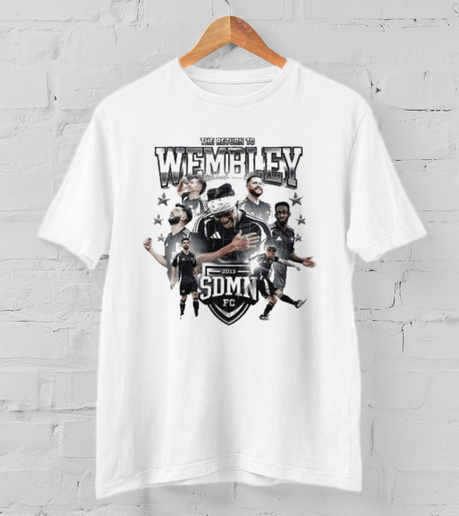 The Return To Wembley Sdmn Fc Star Players T-Shirt