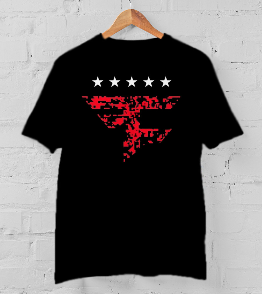 Five Star Digital Camo Red Faze Clan T-Shirt