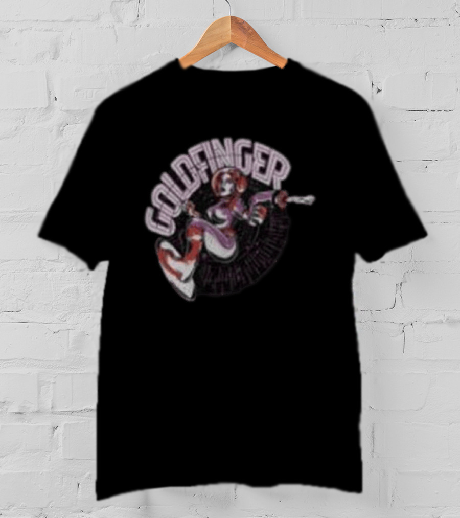 Goldfinger Seattle Event April 17 2026 The Showbox Retro Futuristic T-Shirt