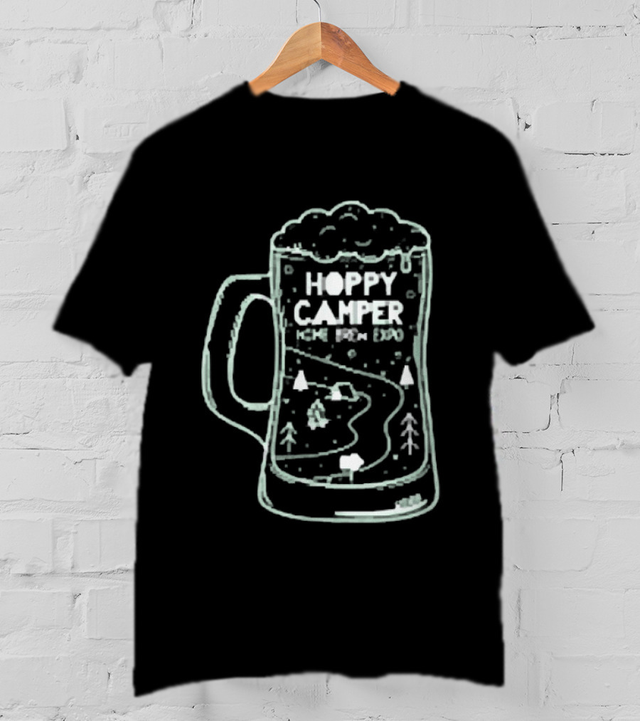 Hoppy Camper Home Brew Expo Beer Adventure T-Shirt