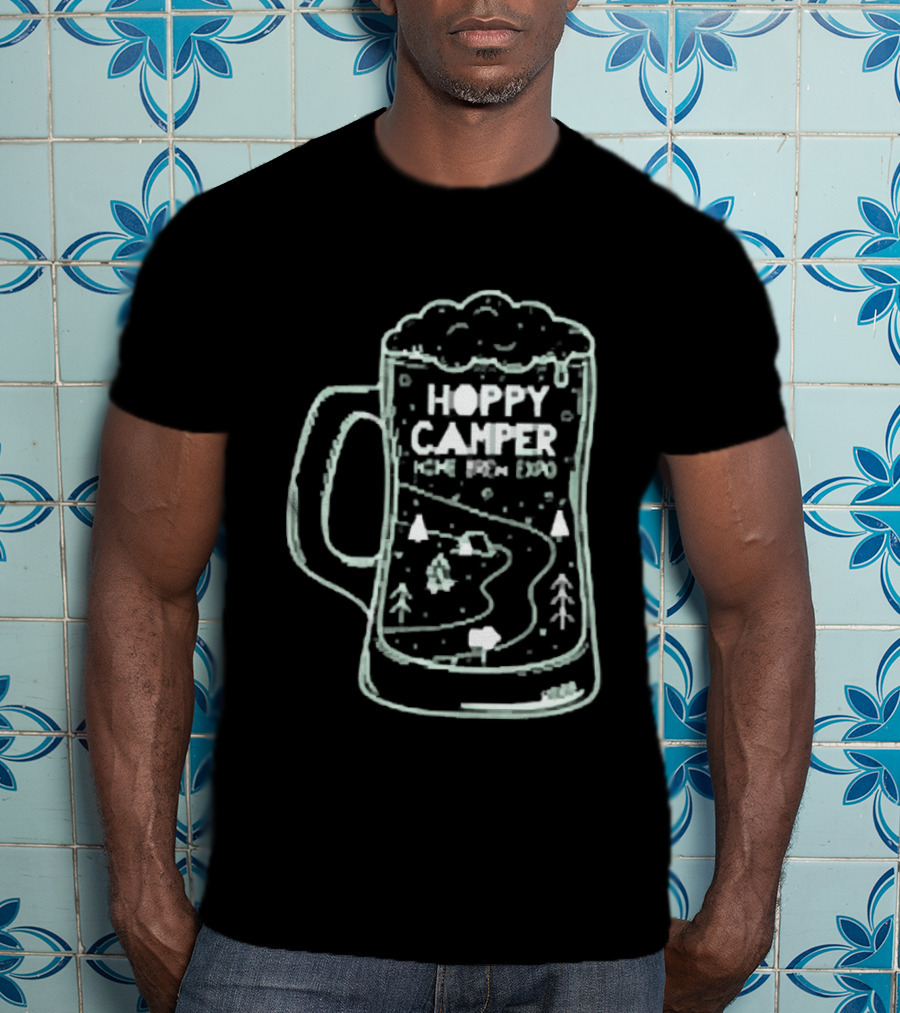 Hoppy Camper Home Brew Expo Beer Adventure T-Shirt