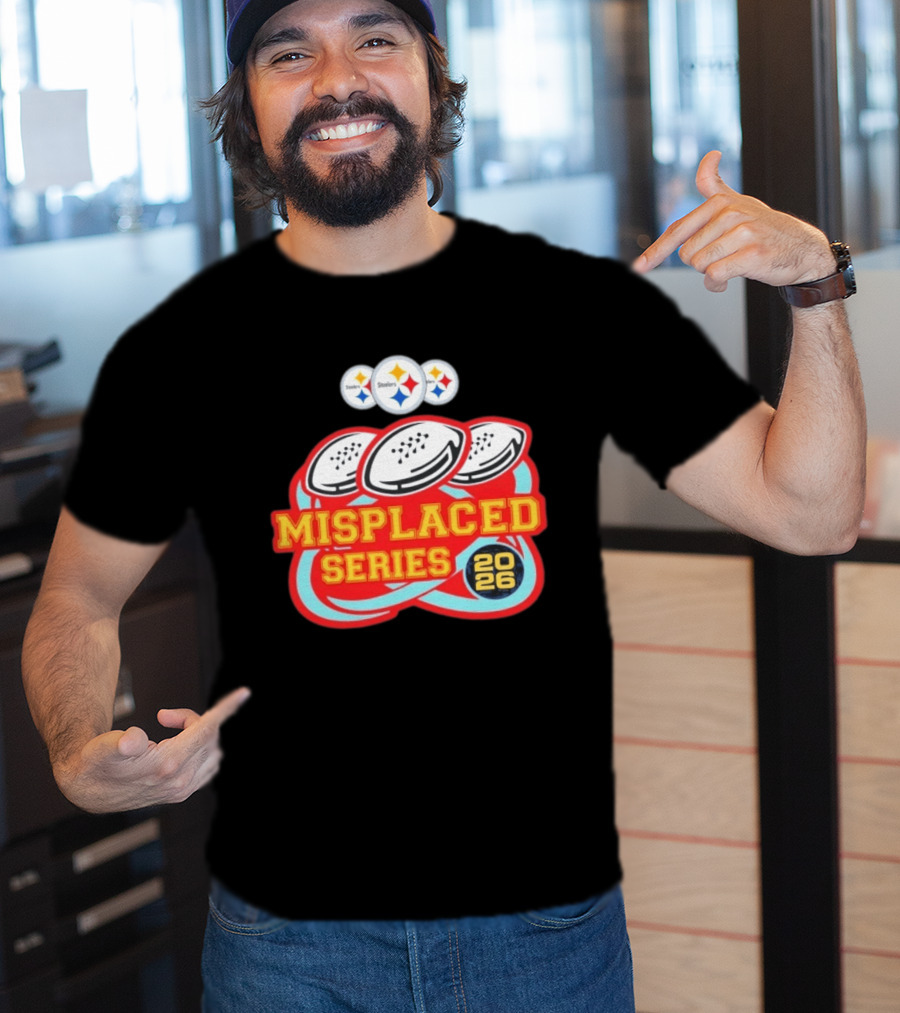 Steelers Misplaced Series 2026 Football Trio T-Shirt