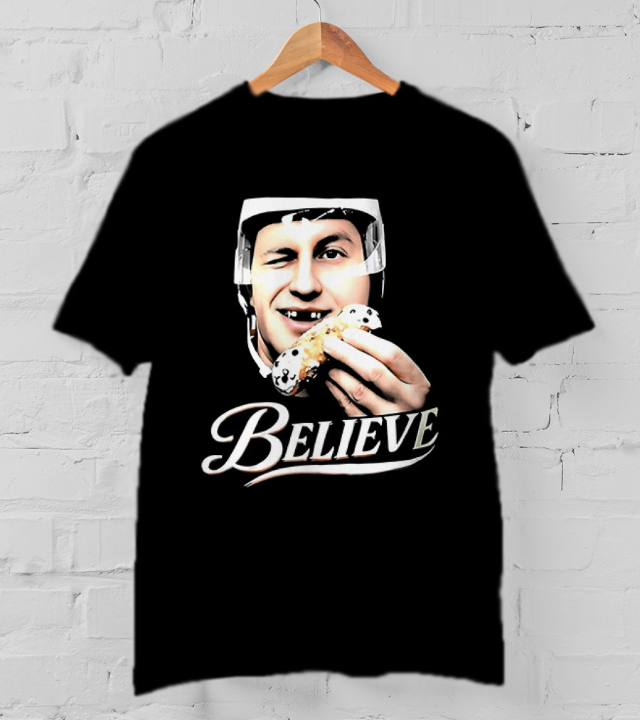 Believe Jack Hughes Big Head Philadelphia Flyers NHL T-Shirt