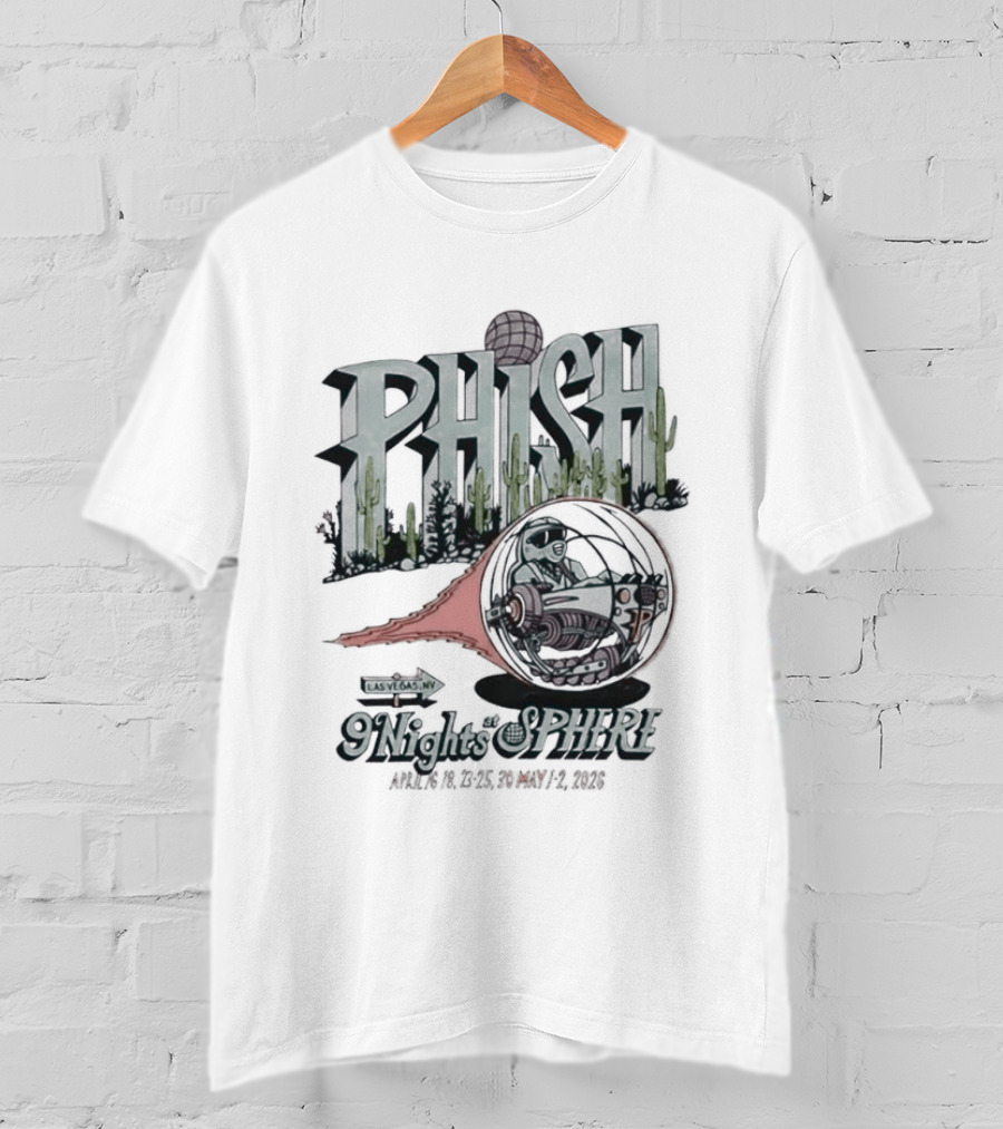 Phish Madison Square Garden New York April 2026 T-Shirt