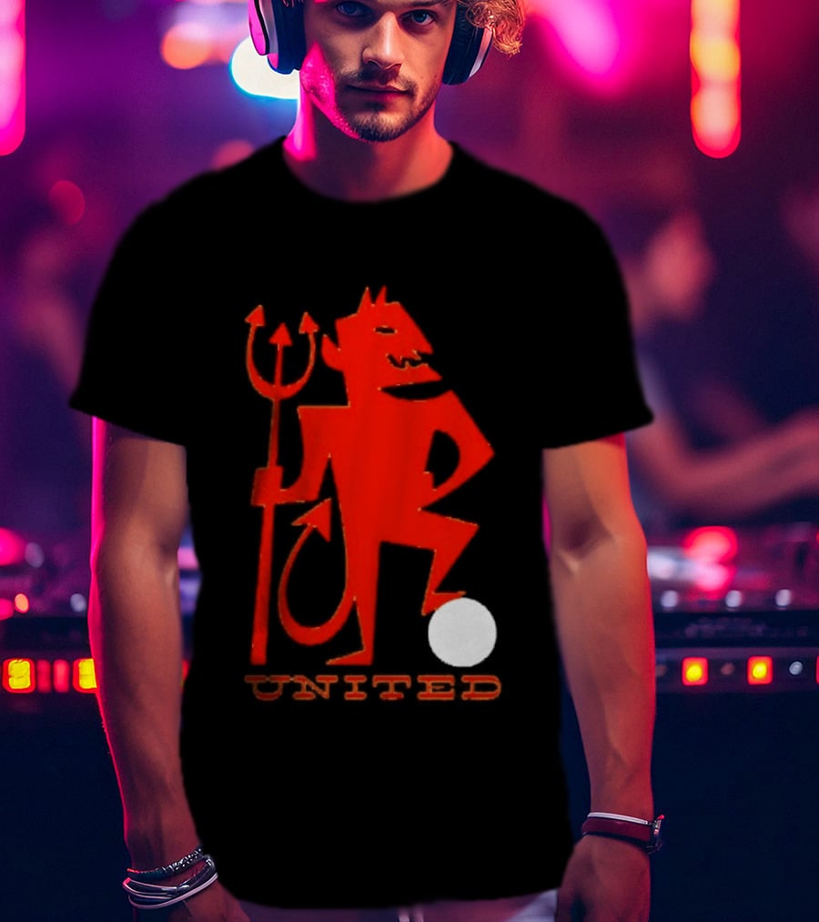 United Red Devil Icon Trident Soccer T-Shirt
