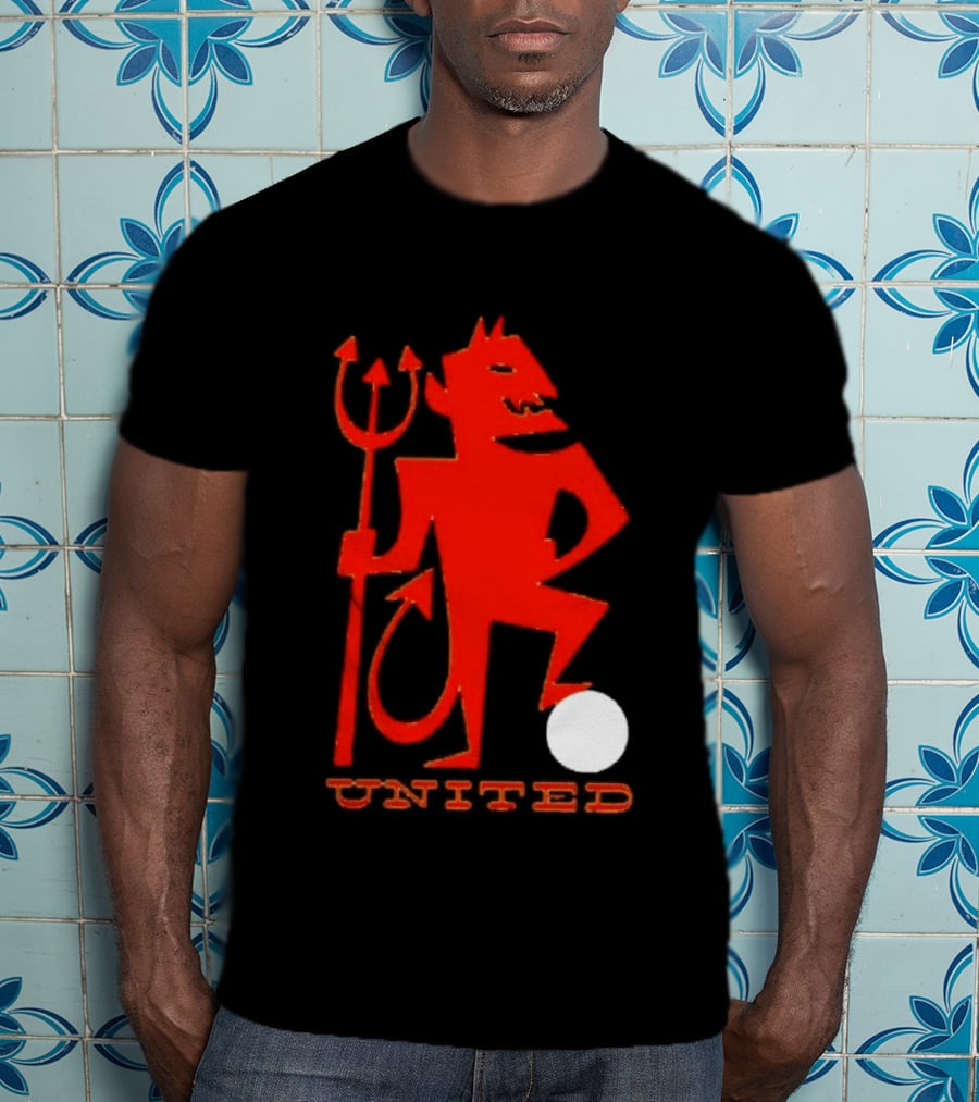 United Red Devil Icon Trident Soccer T-Shirt