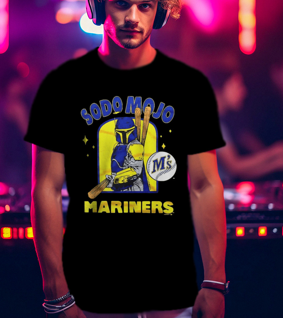 Sodo Mojo Mariners Star Wars M's Baseball T-Shirt