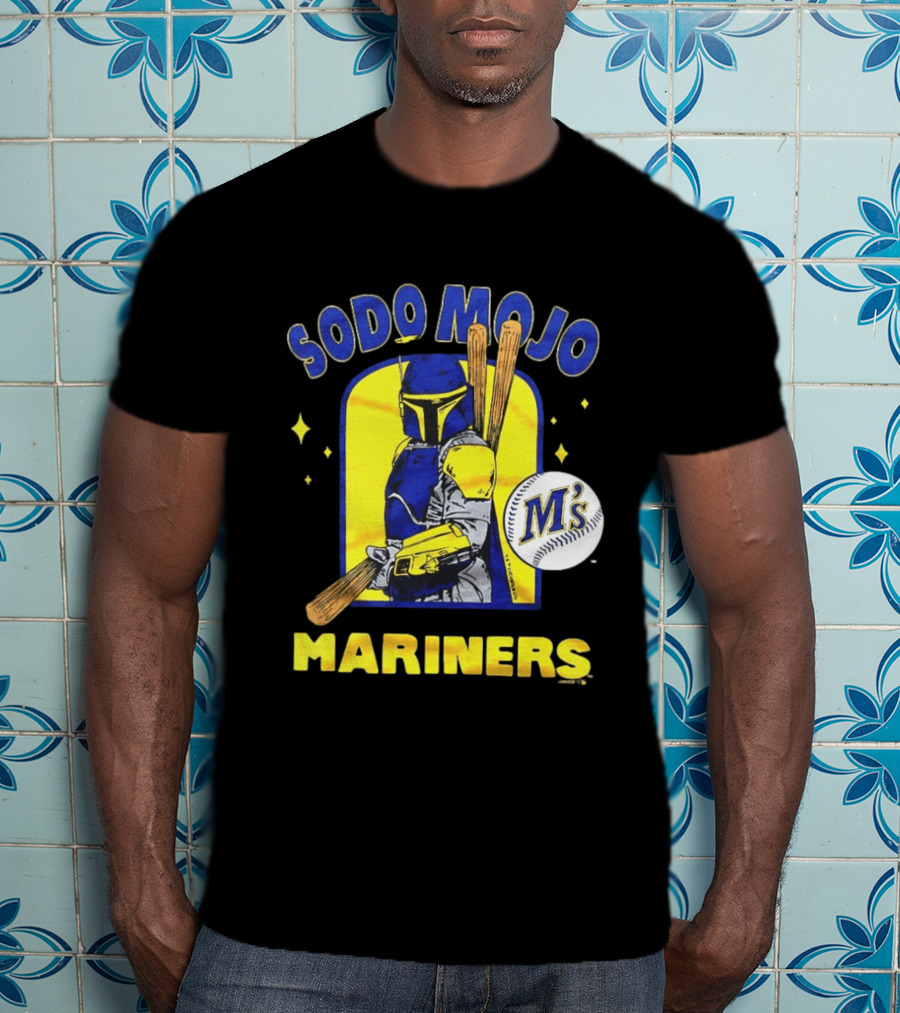Sodo Mojo Mariners Star Wars M's Baseball T-Shirt