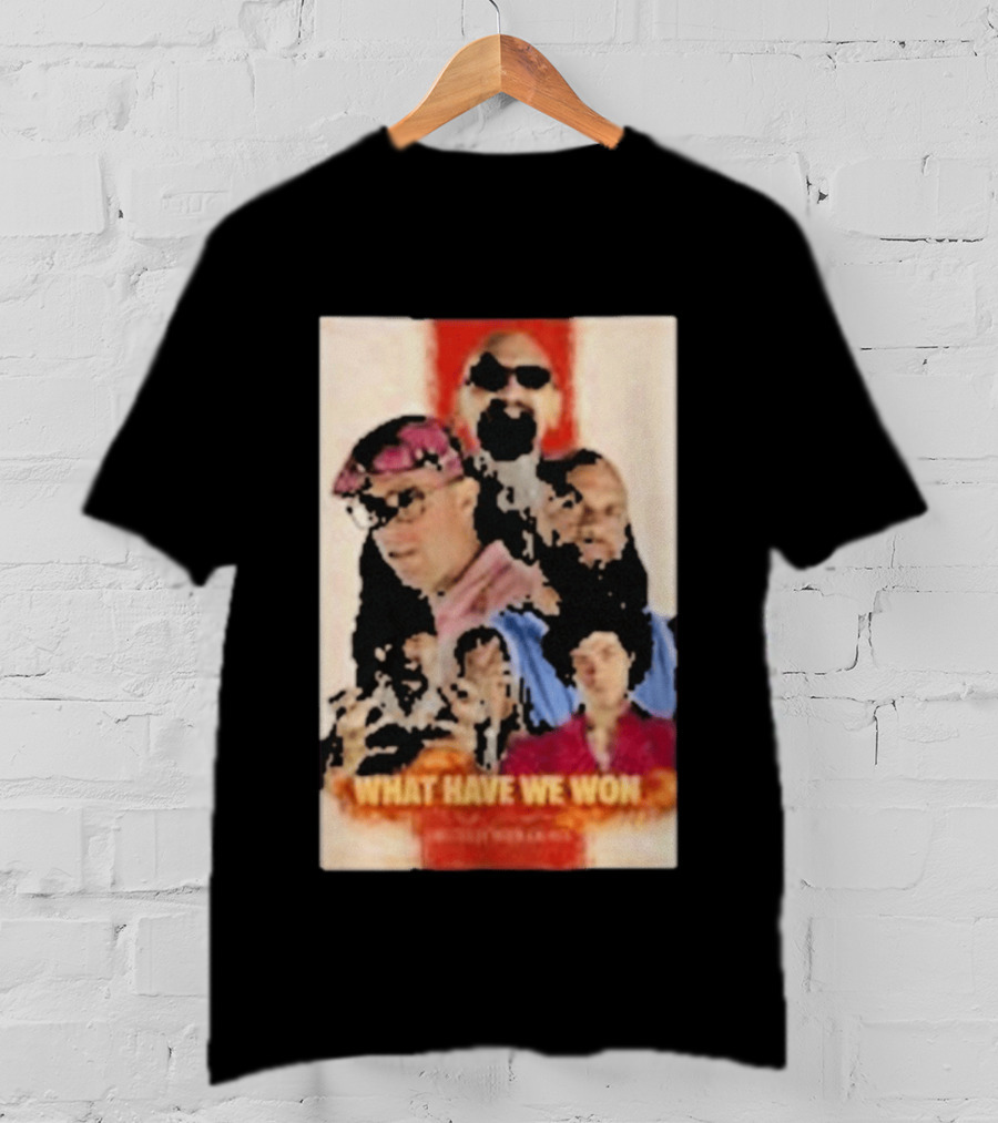 What Have We Won Marshmallow Napalm Band Members Collage T-Shirt