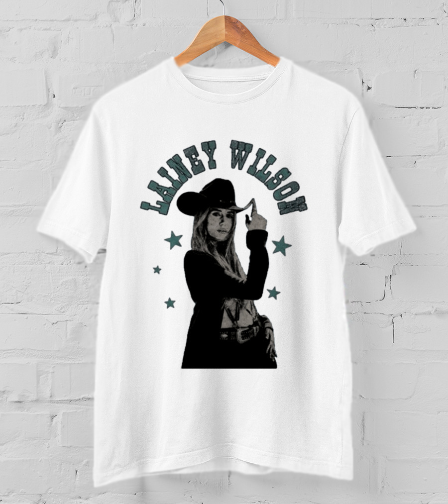 Lainey Wilson Tour 26 Western Cowboy Hat Starry Country Music T-Shirt