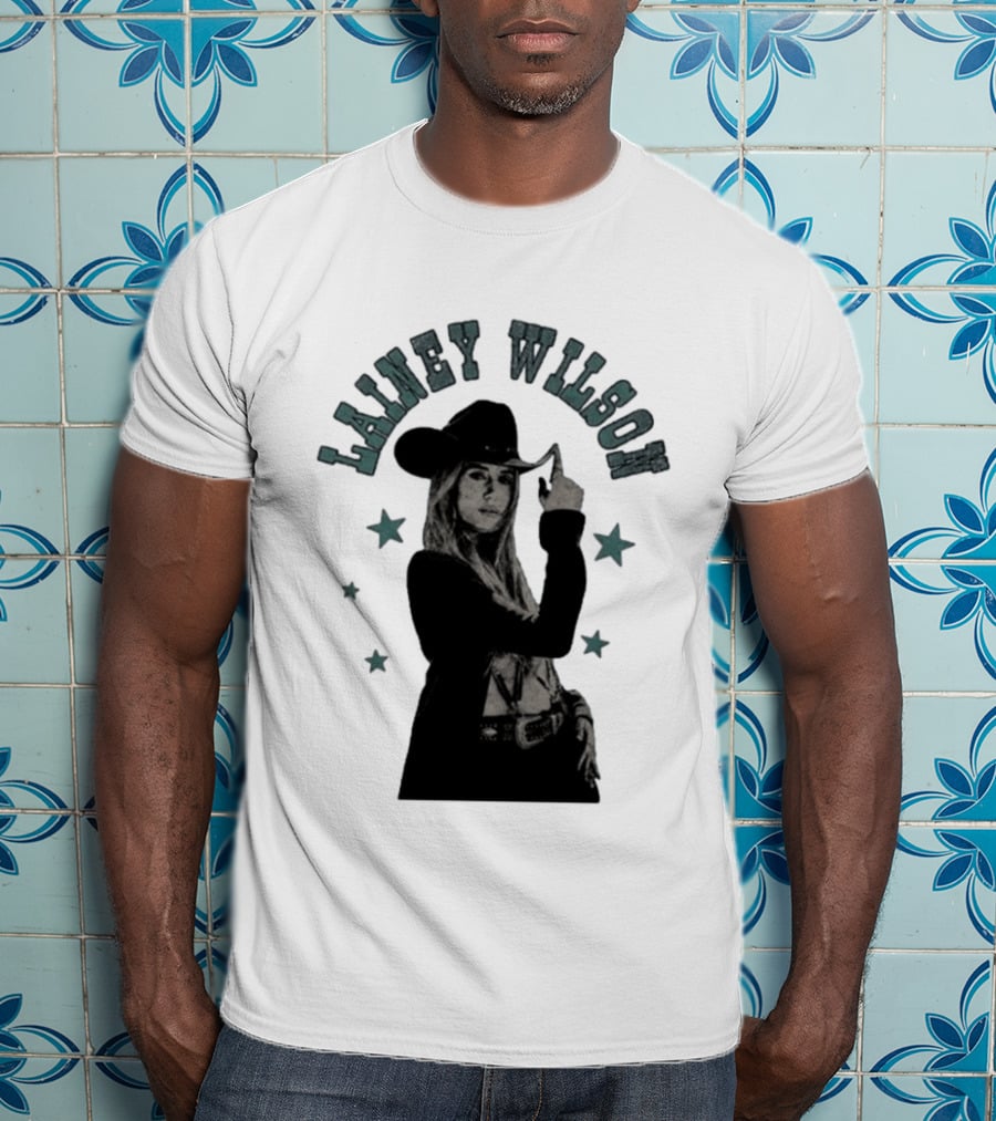 Lainey Wilson Tour 26 Western Cowboy Hat Starry Country Music T-Shirt