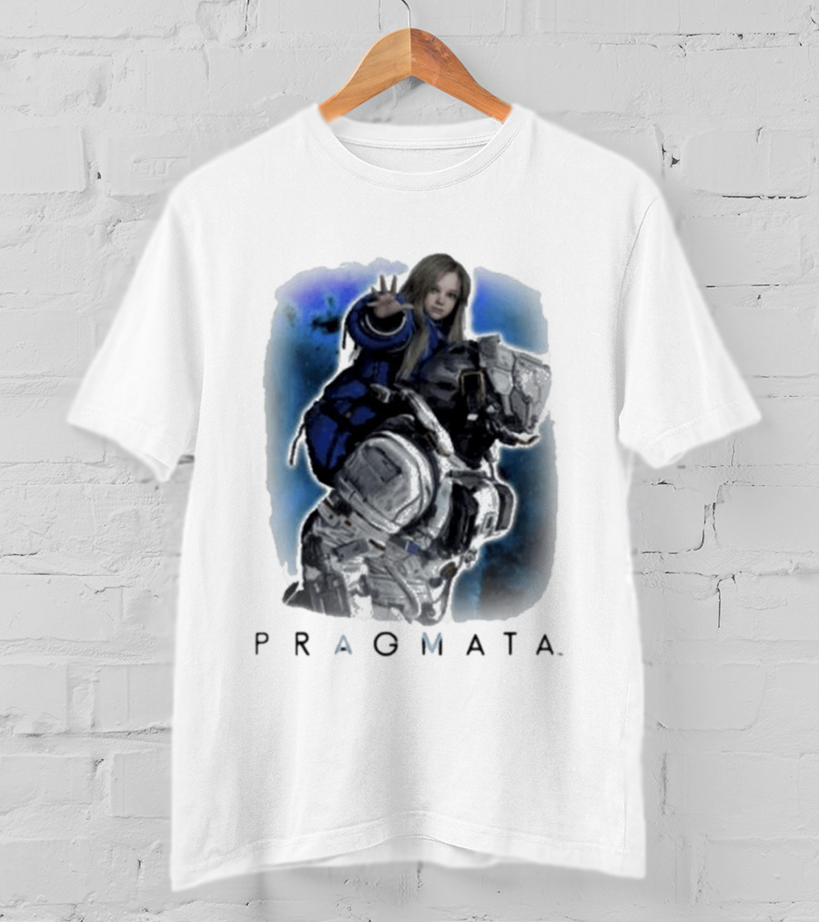 PRAGMATA Futuristic Sci Fi Adventure T-Shirt