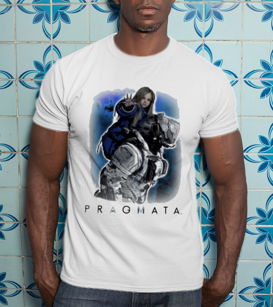 PRAGMATA Futuristic Sci Fi Adventure T-Shirt