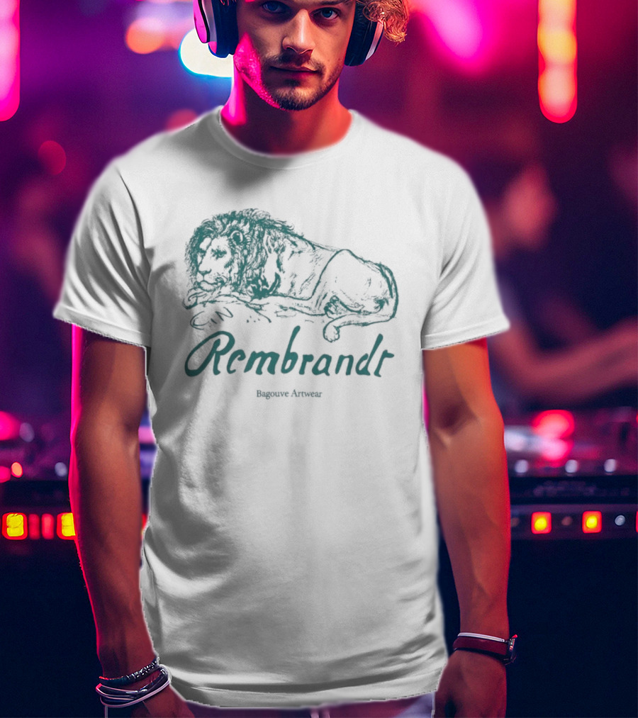Rembrandt Bagouve Artwear Unique Bear T-Shirt