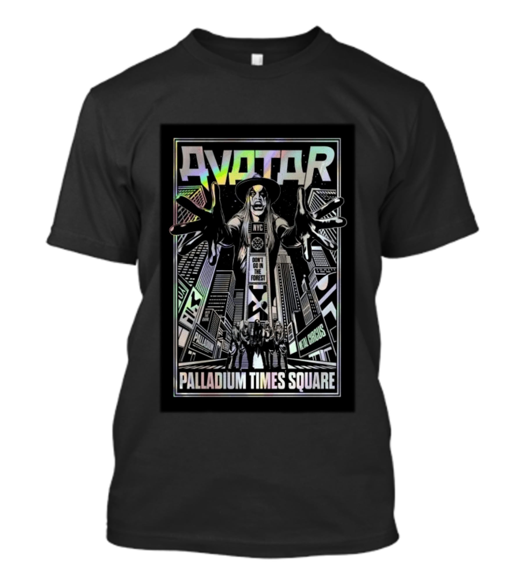 Avatar NYC Palladium Times Square May 15 2026 Don't Go In The Forest Mad Circus T-Shirt