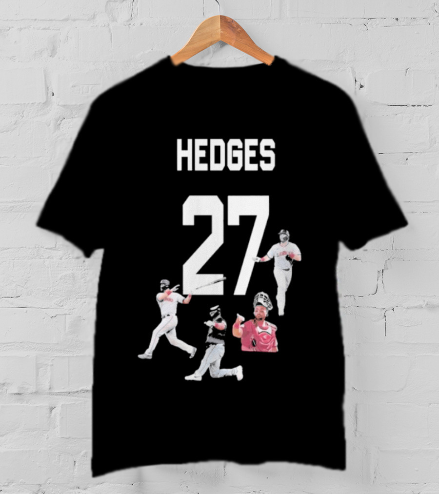 Hedges 27 Baseball Player Action Figures T-Shirt