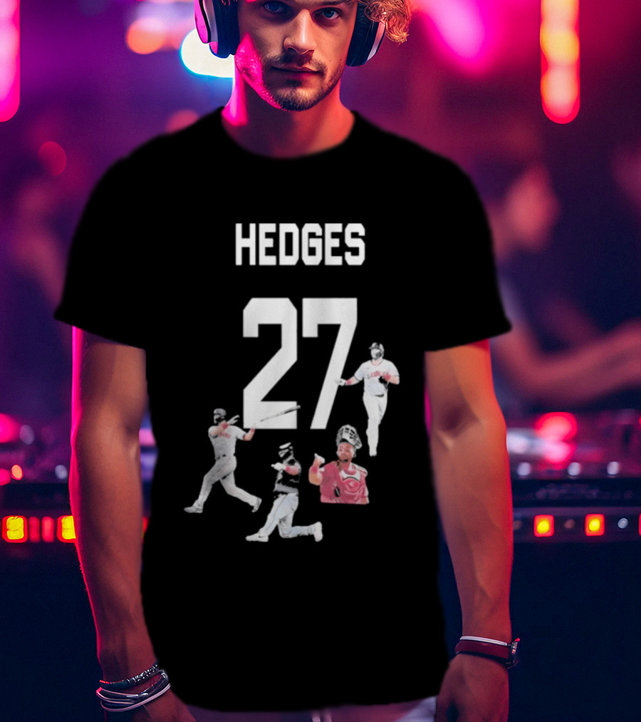 Hedges 27 Baseball Player Action Figures T-Shirt