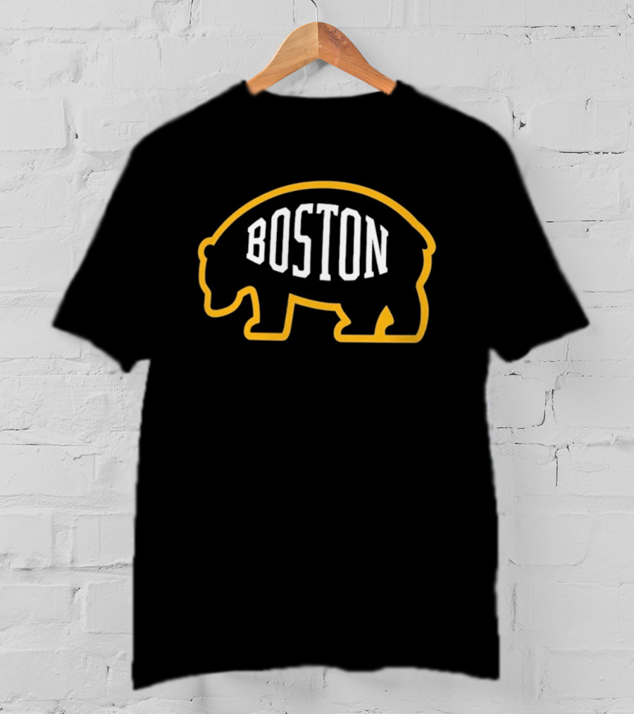 Boston Pros Bruins Standing Bear '47 Core T-Shirt