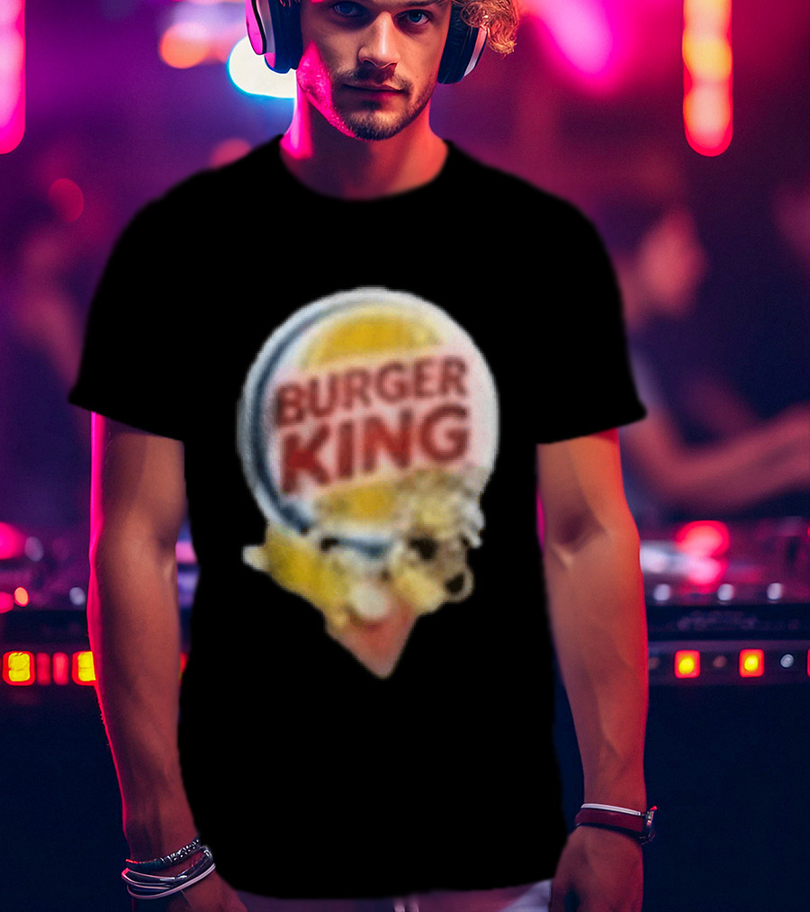 Burger King Breakfast Bakong Logo Burger Combo T-Shirt