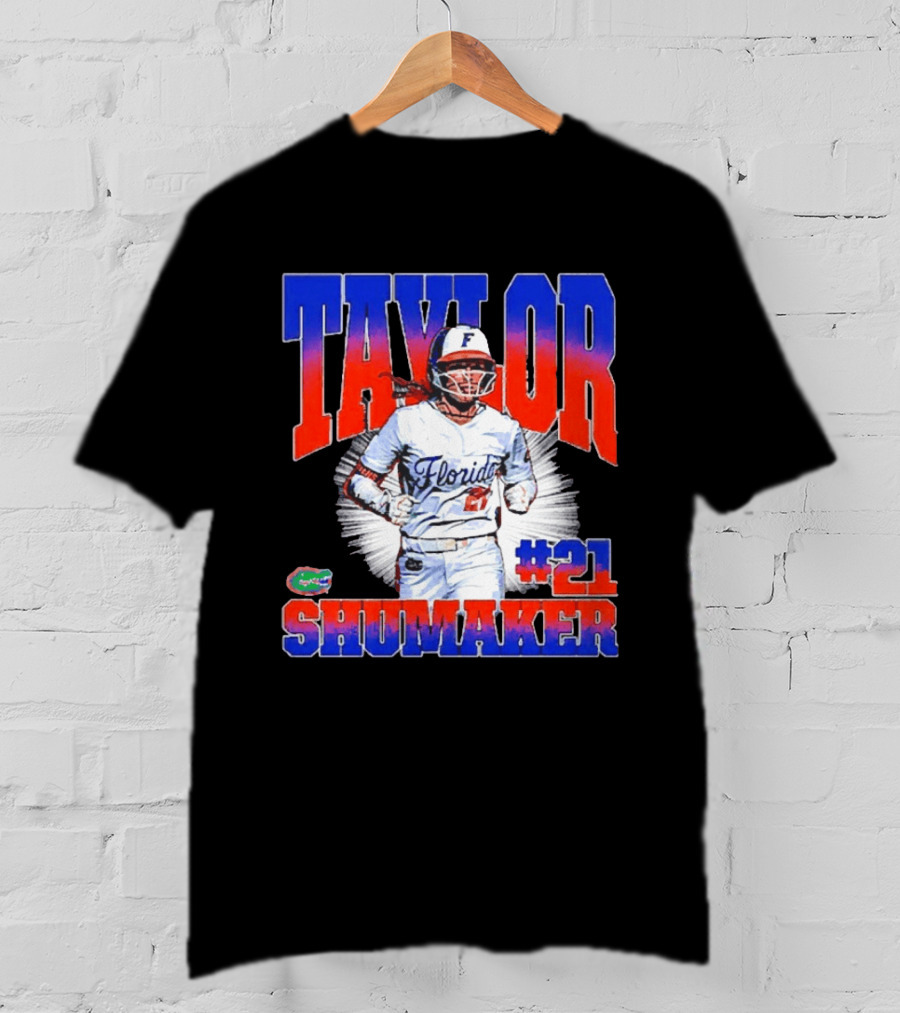 Florida Gators Taylor Shumaker NCAA Softball #21 T-Shirt